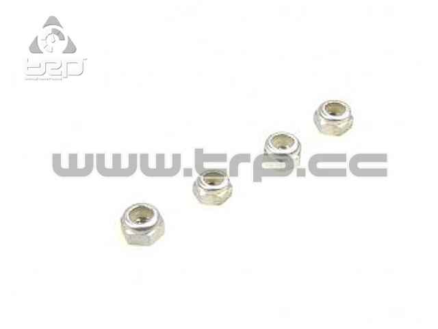 Tuercas autoblocantes de aluminio 2mm con freno PN Racing