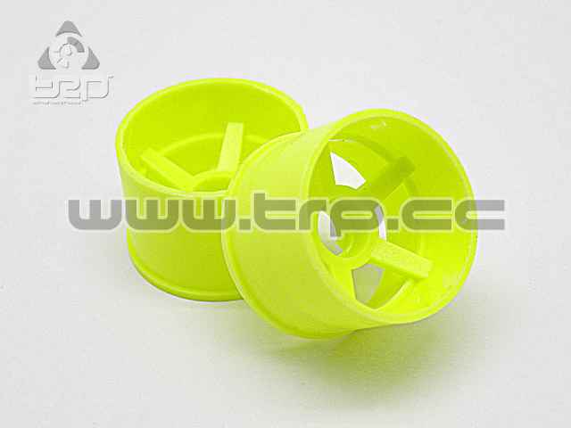 PN Racing Llanta MiniZ 2wd (R 14mm) 5 Rays Amarillo Fluor