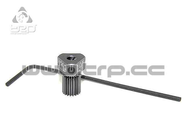 Piñon Aluminio para MiniZ Pitch 126 19T