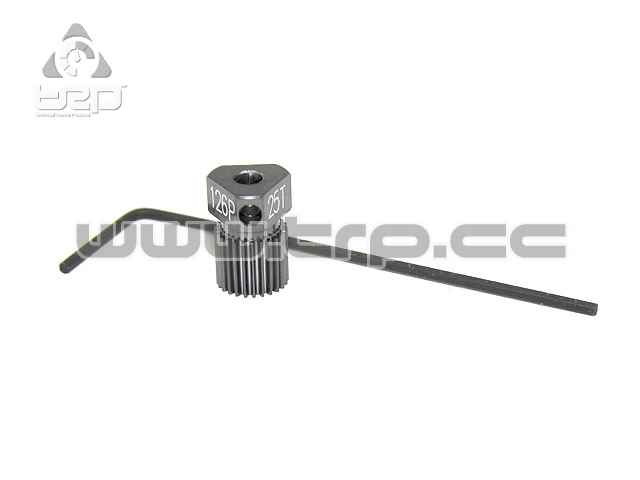 Piñon Aluminio para MiniZ Pitch 126 25T