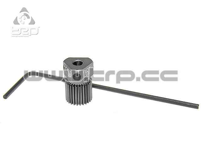 Piñon Aluminio para MiniZ Pitch 126 26T