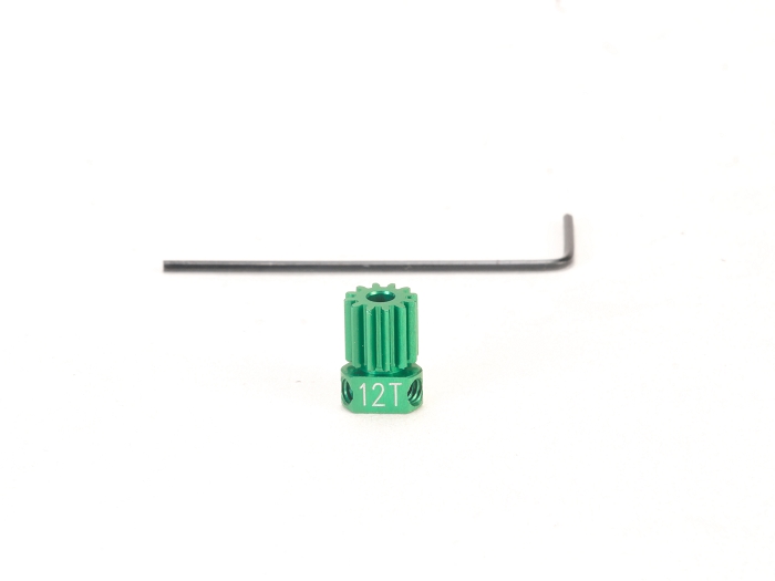 Piñon de Motor Aluminio Pitch 64 12T