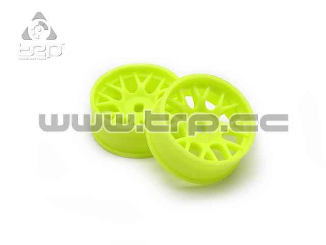 PN Racing Llantas MiniZ AWD (F+0) Diseño BBS Amarillo Fluor