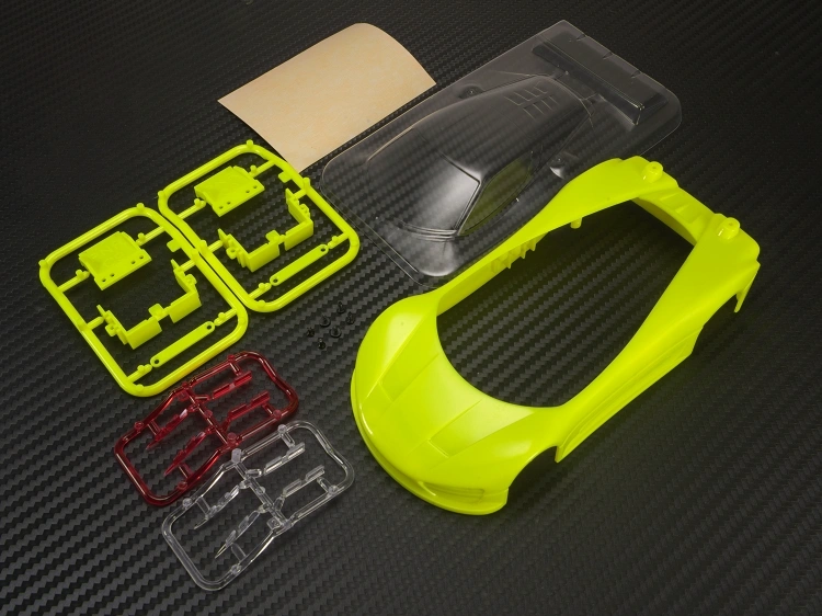 Carroceria PN Racing Mini-Z Concept C9 ABS Amarilla fluor