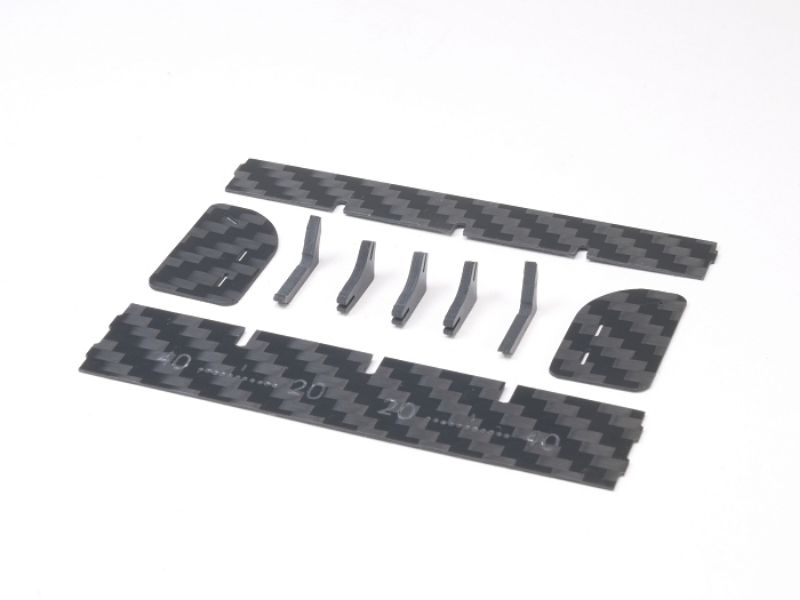 PN Racing Mini-Z Alerón trasero fibra carbono