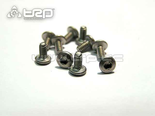 Tornillos M2X4 Pn Racing Titanio Hex (10u) para MiniZ
