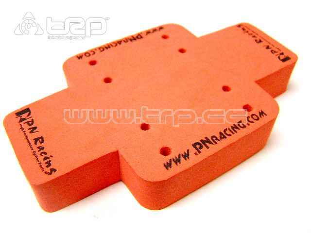 Base de trabajo en foam para MiniZ Orange para MiniZ