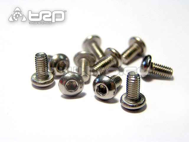 Tornilleria de Acero M3x6 (10u) Hex Button para MiniZ