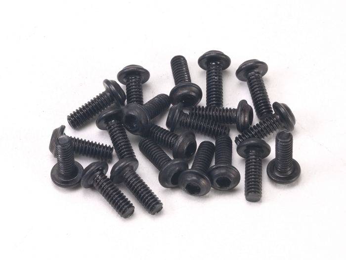 PN Racing Tornillería Acero carbono endurecido M2x6 botón