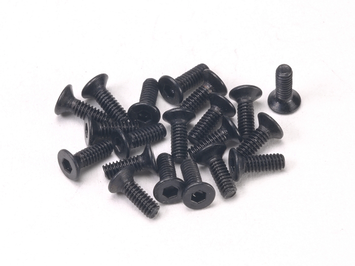 PN Racing Tornillería Acero carbono endurecido M2x8 cónica