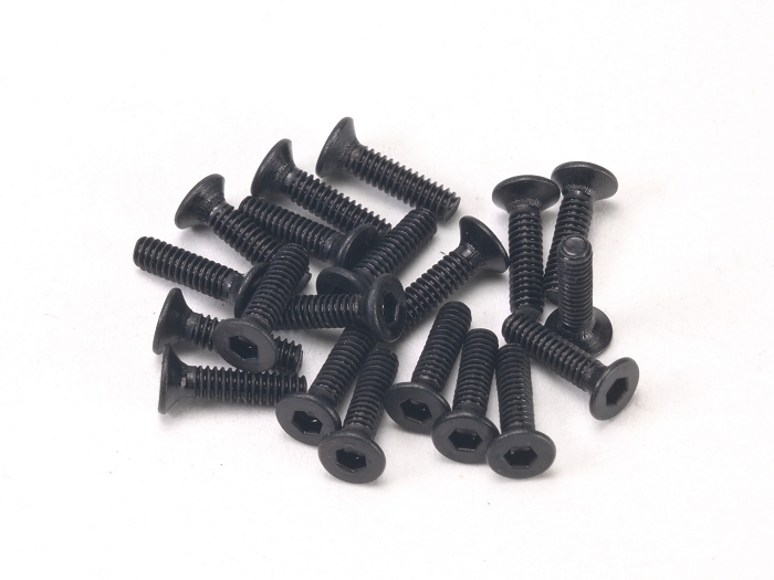 PN Racing Tornillería Acero carbono endurecido M2x8 cónica