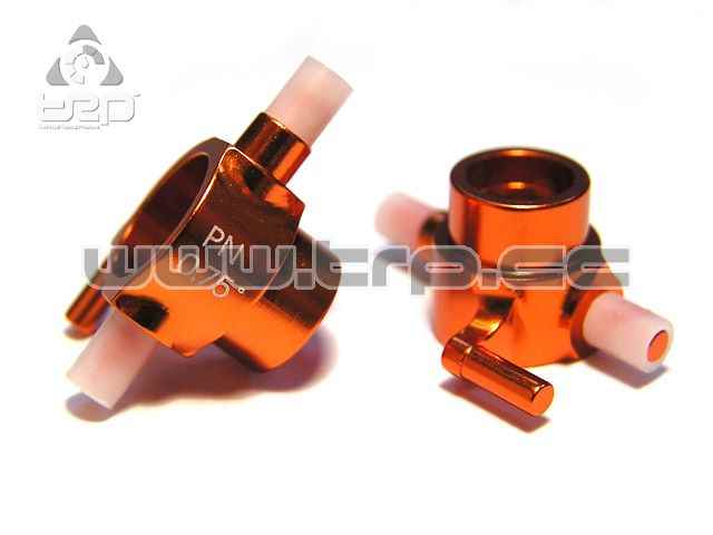 Mangueta Camber 0.75 en aluminio Naranja Kyosho MiniZ AWD