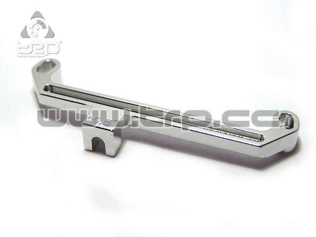 Barra de dirección Toe Out +0.5 Plata Kyosho MiniZ 4x4
