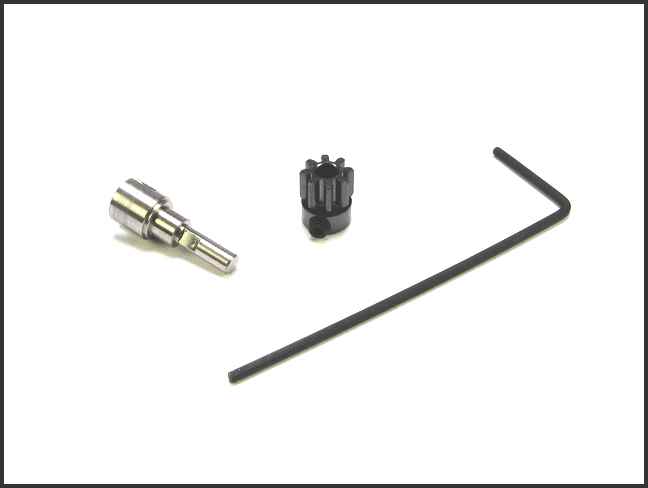 Kyosho MiniZ Buggy Eje delantero y Piñon Aluminio 7075