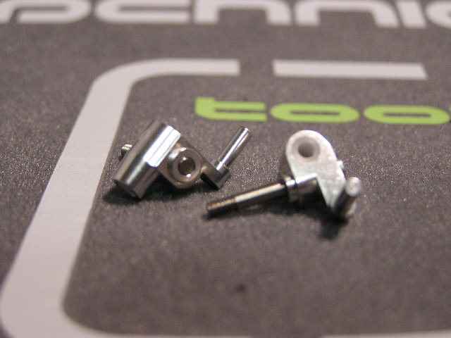 Mangueta en Aluminio para MiniZ MR02/MR15 2gr Plata