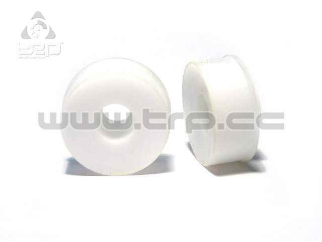 Llantas Delrin Cnc Delanteras F+2 MiniZ 2wd 20mm Blanco