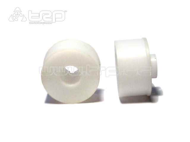 Llantas Delrin cnc traseras R+1 MiniZ 2wd 20mm Blanco
