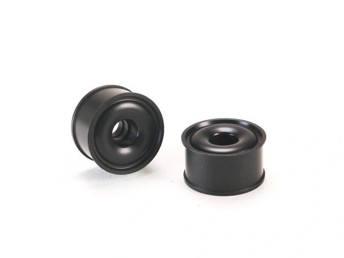 PN Racing Llantas 14 X 20mm R0 MiniZ 2wd CNC NEGRAS Flanged