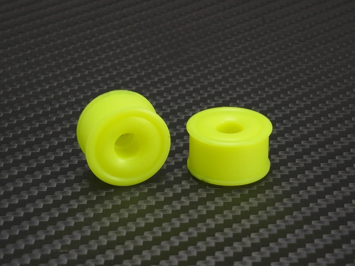 PN Racing Llantas 11 X 20mm R1 MiniZ 2wd CNC AMARILLAS Flanged