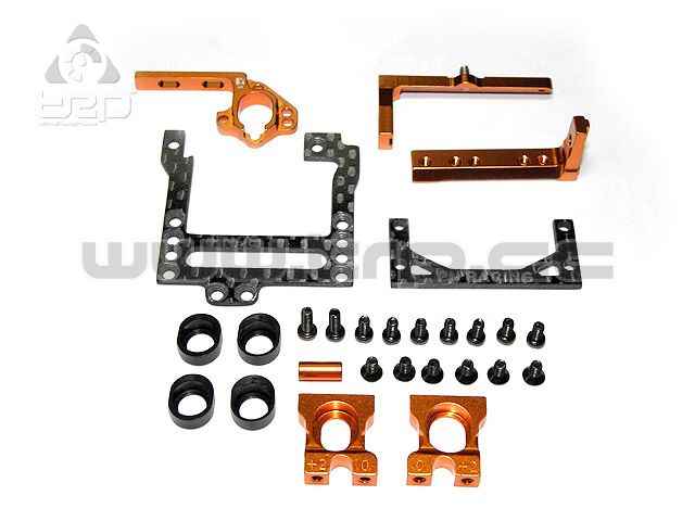 Bancada para Kyosho Mini-Z 2WD 98-100mm Carbono
