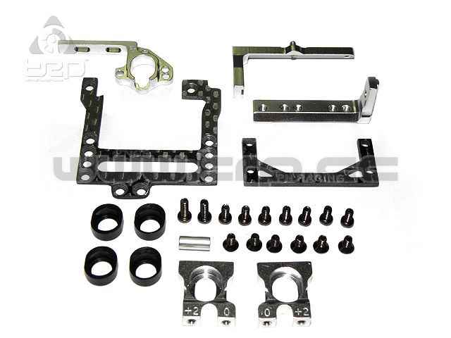 Bancada para Kyosho Mini-Z 2WD 98-100mm Carbono