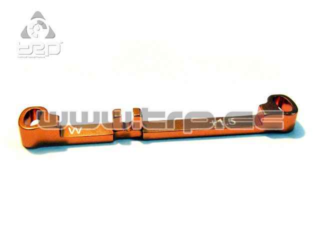 Barra de dirección (Ancha) Toe-in +1.5 Naranja MiniZ MR03