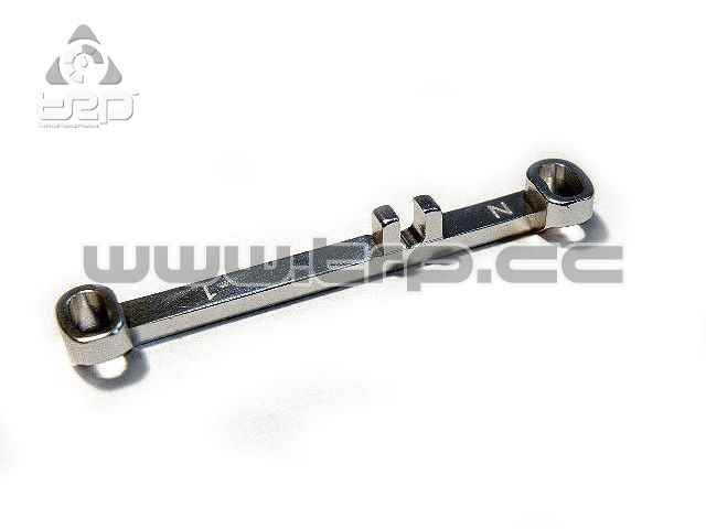 Barra de dirección (Narrow) Toe-Out -1.0 Plata MiniZ MR03