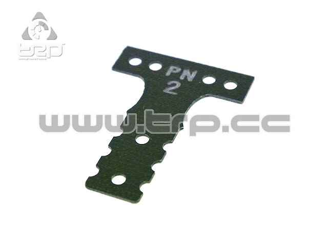 Placa de fibra dureza #2 para Mini-Z MR03 MM G10 Black