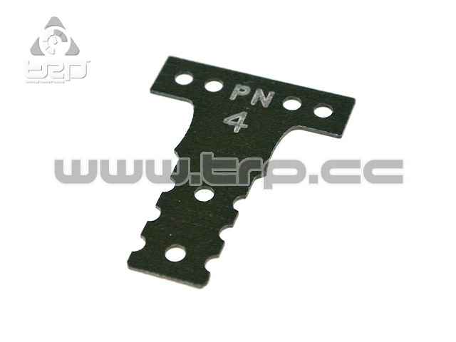 Placa de fibra dureza #4 para Mini-Z MR03 MM G10 Black