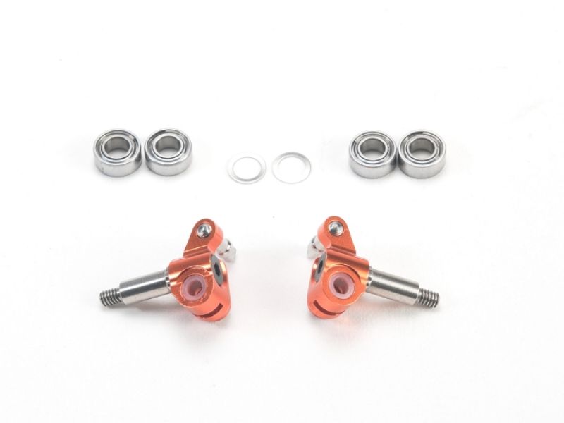 PN Racing Mini-Z MR03 Manguetas cortas con eje ajustable (Naranja)