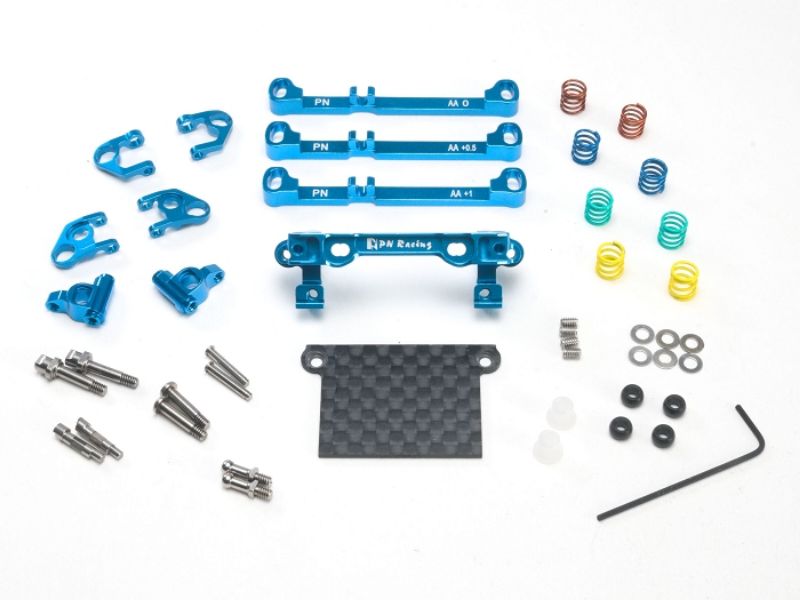 Kyosho MiniZ Suspension doble brazo v4 MR03/PNR2.5W Azul