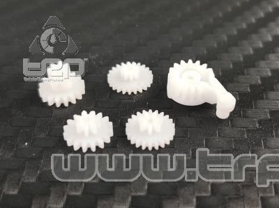 Piñones de Servo V2 MiniZ MR03 en Delrin
