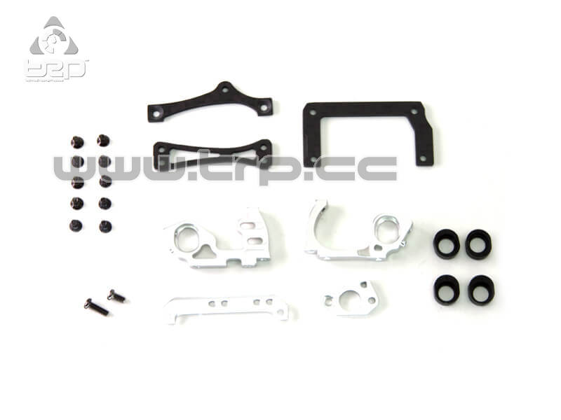 Kyosho MiniZ MR03 Motorhalterung 98mm LCG v5 Silber