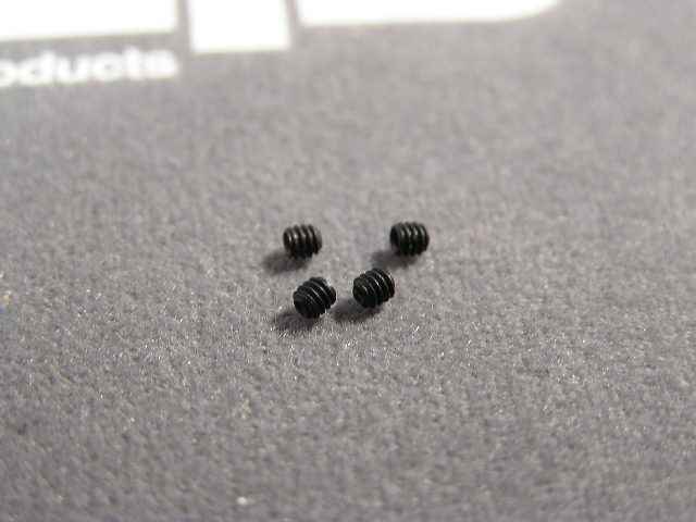 Tornillos allen para corona de slot (4u) M2 x 3mm