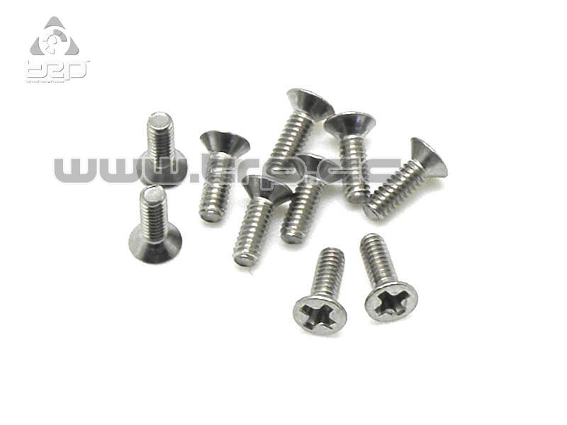 Tornillería Cónica M2x4 cabeza Philips (10uds)