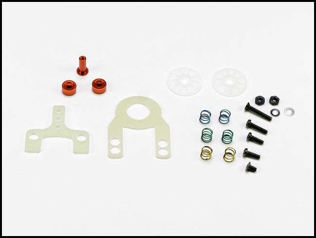 Suspension de Disco ML (94 & 98mm) Negra para Kyosho MiniZ